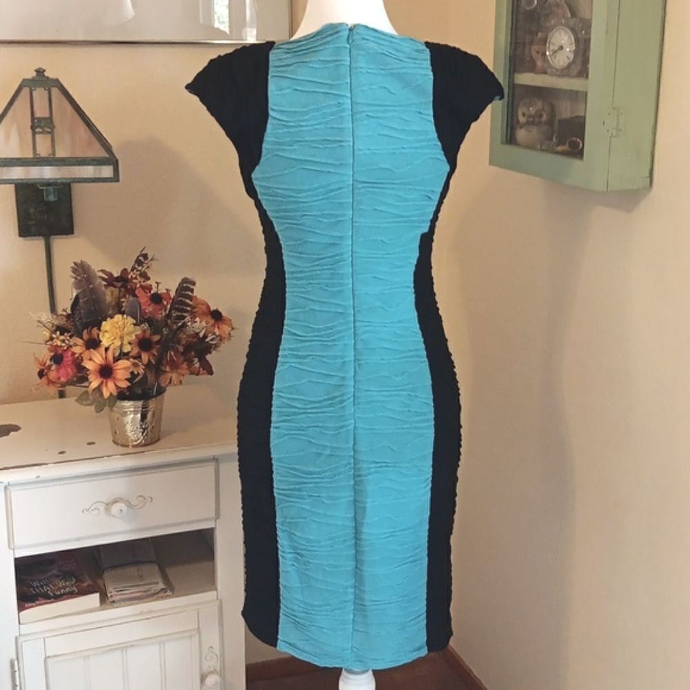 roz & ali Colorblock Dress - Picture 5 of 11